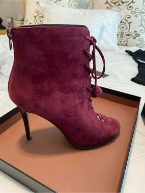 Coach gladiator peep toe
